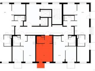 Студия, 24 м², 4/16 этаж