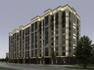 Студия, 46.8 м², 6/9 этаж
