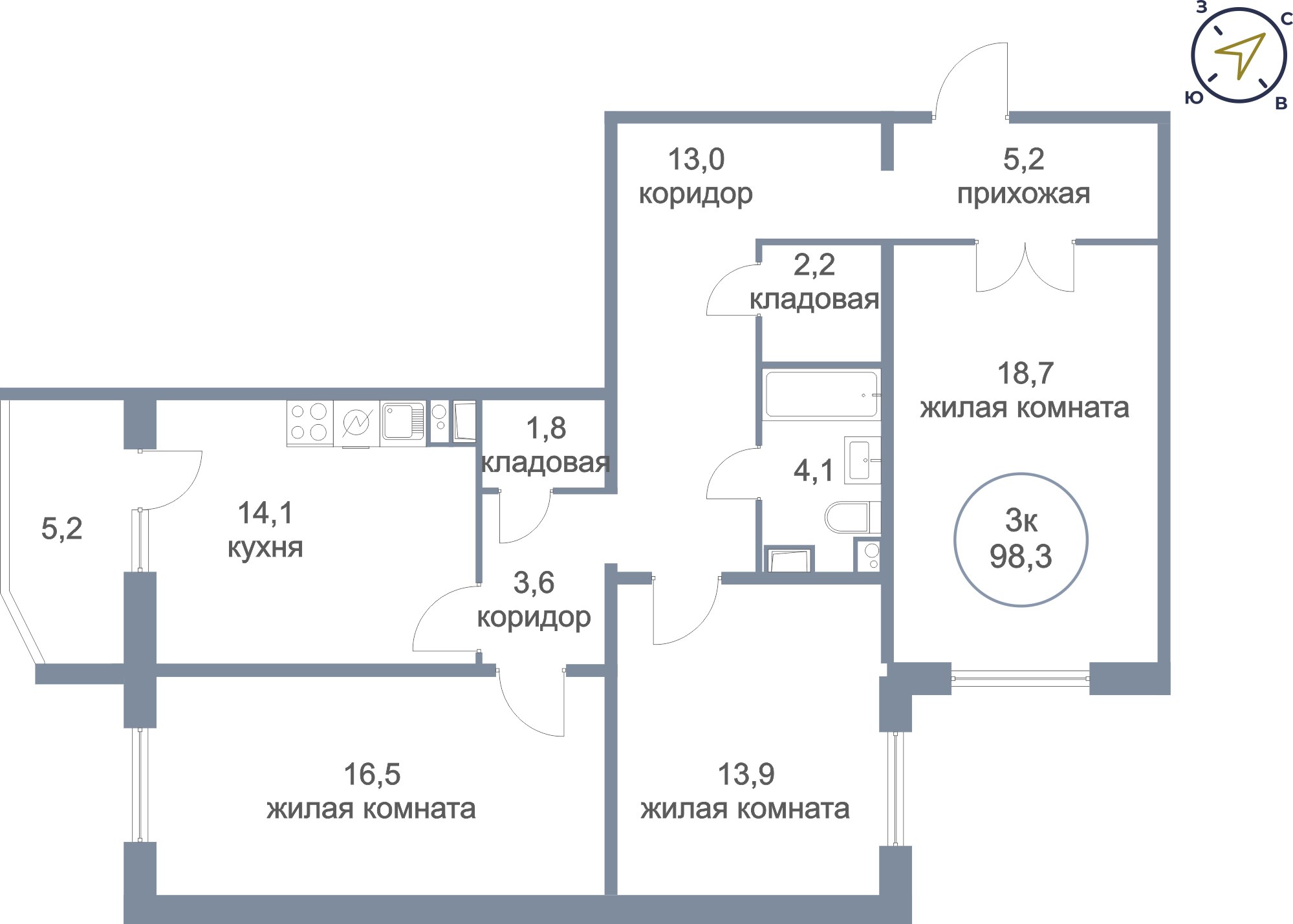 Купить Квартиру 3 Х Комнатную В Нефтеюганске