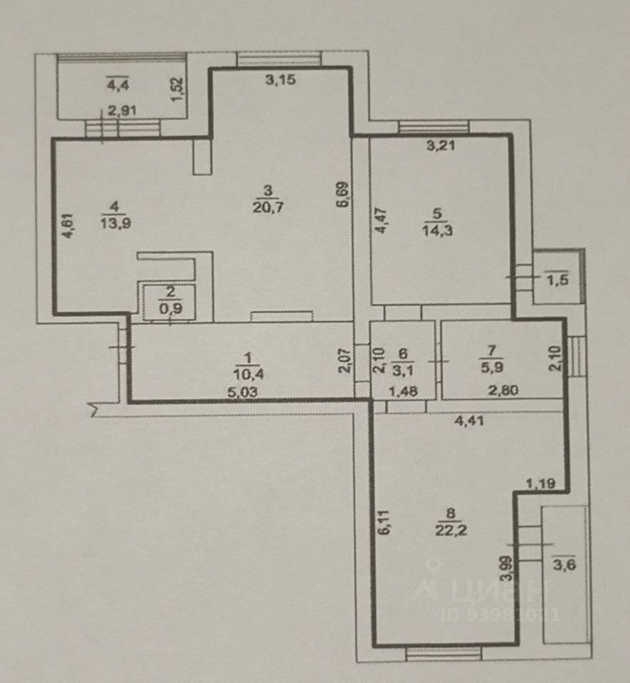 Купить квартиру на улице Есимова, 9 в Оренбурге — 2 136 объявлений по  продаже квартир на МирКвартир