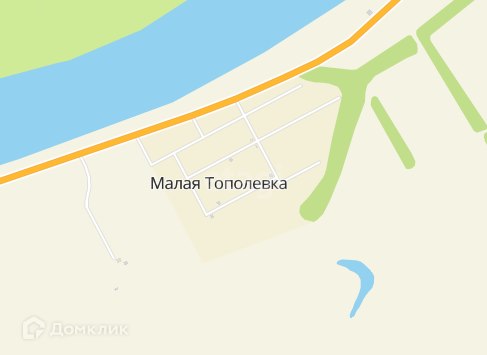 Карта малая тополевка