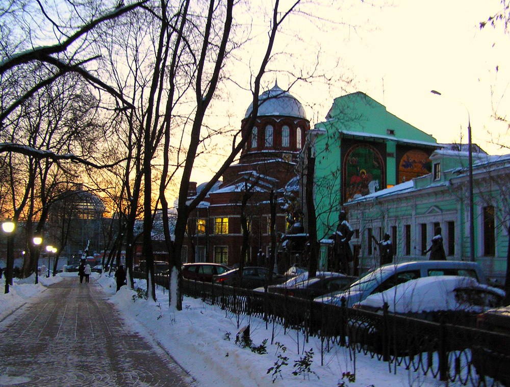 Грузинская церковь – одно из старейших зданий в Москве. Фото: twitter.com