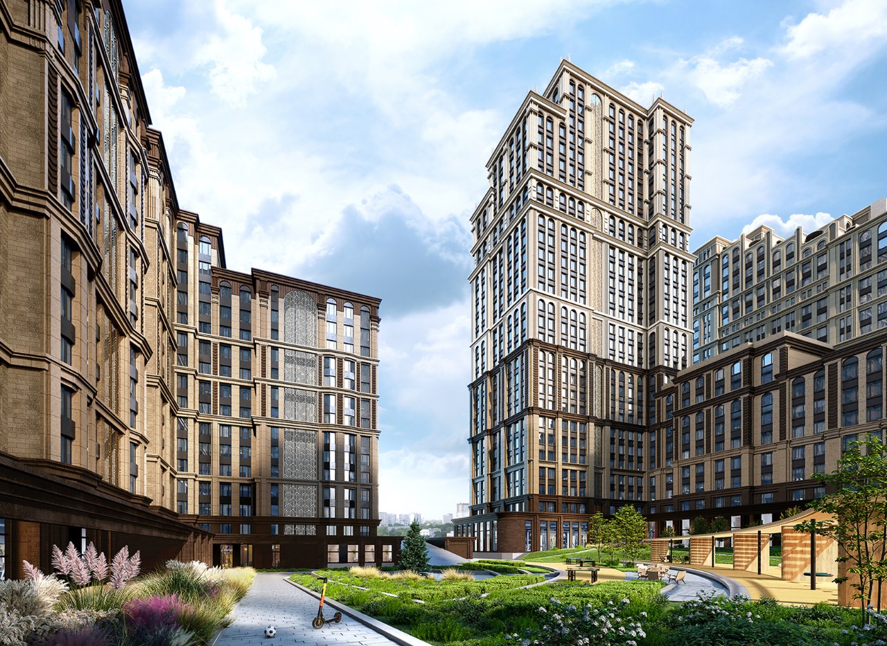 Благоустройство – это ныне опция, обязательная по умолчанию. Фото: Sezar Group